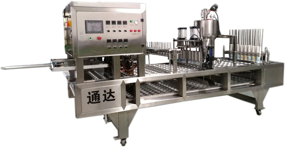 QCF-8杯裝紙杯灌裝封口機(jī)